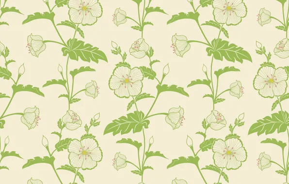 Картинка vector, flower, wallpapers, background, pattern, elegant, seamless, textile