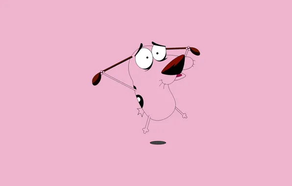 Эмоции, пёс, Кураж трусливый пес, Courage - the cowardly dog, Кураж