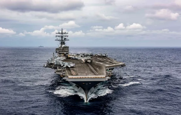 USS Ronald Reagan, U.S. Navy, CVN 76, flagship of Carrier Strike Group