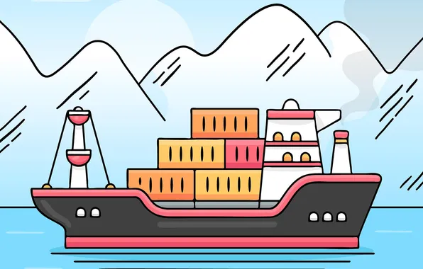 Ice, sea, ship