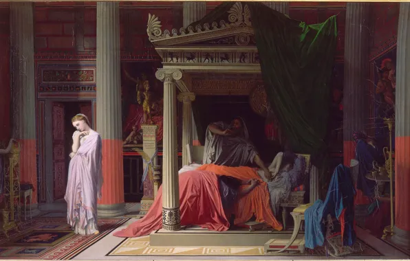 Jean Auguste Dominique Ingres, Болезнь Антиоха или Антиох и Стратоника, 1840