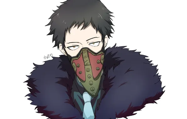 Маска, парень, бандит, Boku No Hero Academia, Моя Геройская Академия, Шисаки Кай