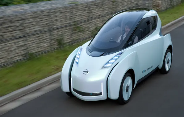 Concept, Ниссан, Nissan, концепт-кар, 2009, Land Glider, Nissan Land Glider Concept
