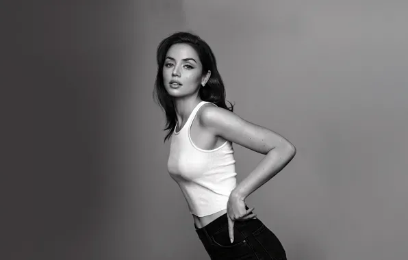 Поза, актриса, Photo, Celebrity, Magazine, красивая женщина, Ana de Armas, 2023