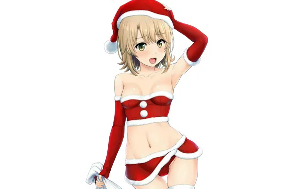 Girl, sexy, lingerie, cleavage, panties, thighhighs, boobs, anime