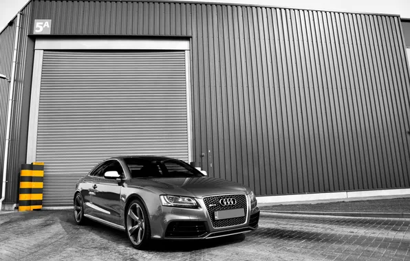 Audi, гараж, ангар, RS5