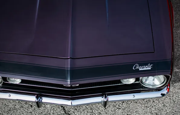 Картинка Chevrolet, капот, Camaro