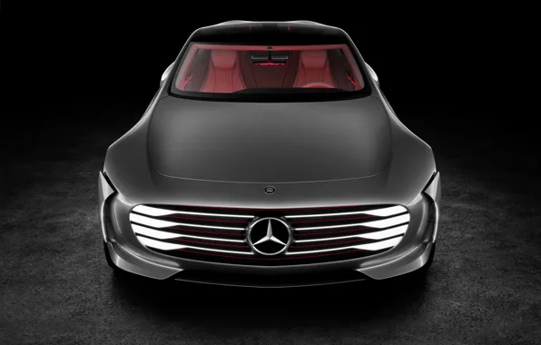 Картинка Mercedes-Benz, перед, 2015, Intelligent Aerodynamic Automobile, Concept IAA