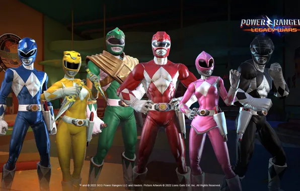 Old school, Team, Power Rangers, Warriors, Seson 1, Power Rangers Legacy Wars