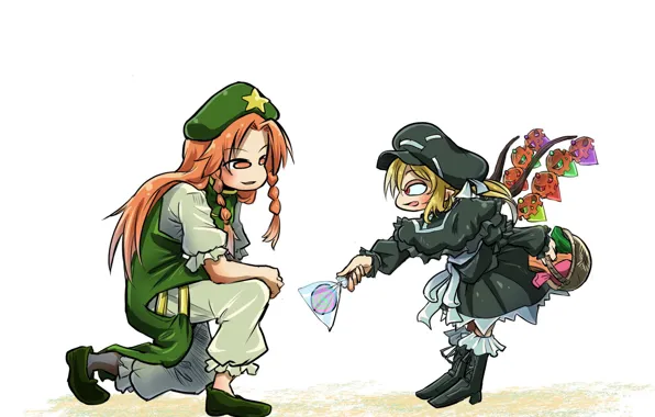 Девочки, Touhou, Тохо, Тоухоу