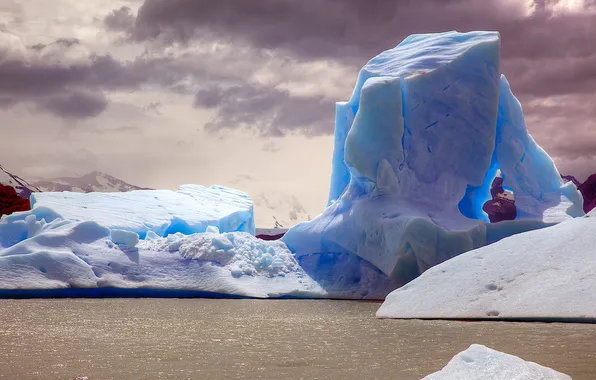 Картинка природа, ледник, айсберг