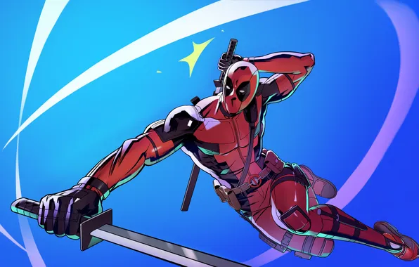 Картинка deadpool, shadows, vibrance
