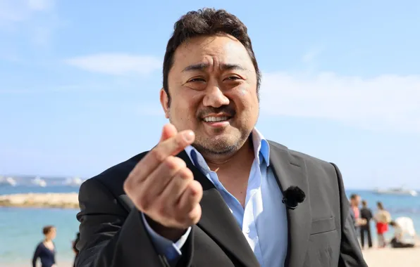 Взгляд, поза, улыбка, фигура, фотосессия, Ma Dong-seok, Ма Дон Сок, Ма Дон-сок