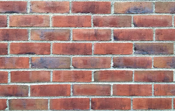 Wallpaper, red, wall, texture, background, pattern, brick, joins