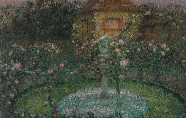 Пейзаж, картина, Henri Le Sedaner, Анри Ле Сиданэ, Павильон. Жерберуа