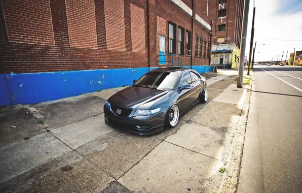 Город, Honda, tuning, accord, stance, Acura TSX