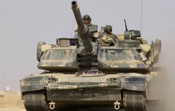 Картинка оружие, танк, MBT-M1A1_Abrams
