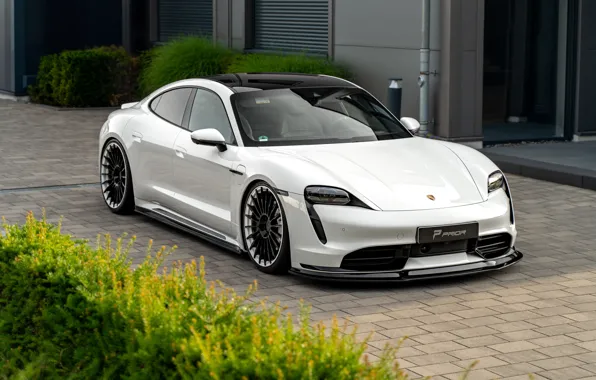 Картинка Cars, Prior Design, Tuning Car, Porsche Taycan, Aerodynamic Package, Legend Car, Germany Car, Ferdinand Porsche