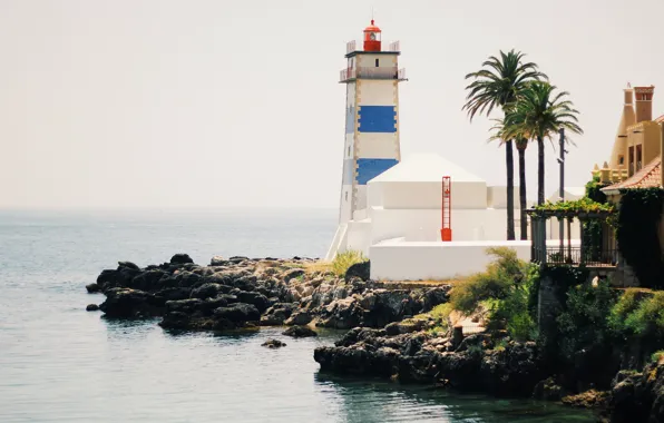 Sea, ocean, lighthouse