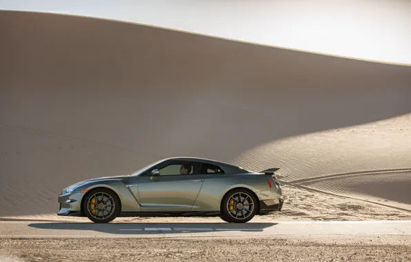 Nissan, GT-R, R35, dune, 2023, Nissan GT-R T-spec