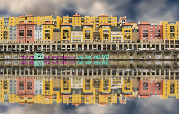 Город, отражение, Porto
