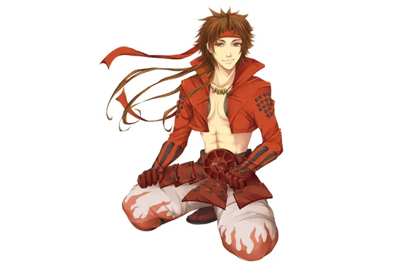 Улыбка, парень, сидит, Sengoku Basara, Эпоха Смут