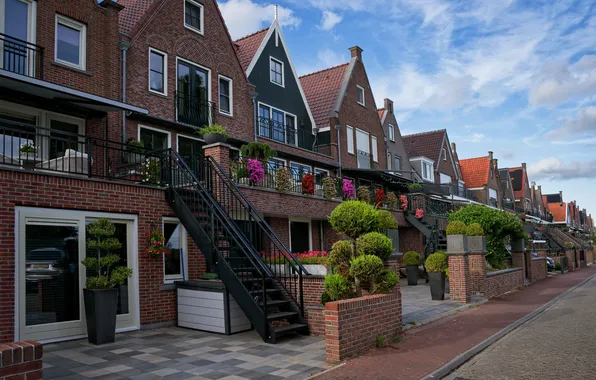 Картинка дома, Нидерланды, Volendam