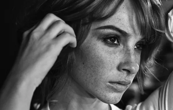 Actress, Celebrity, B&amp;W, Vica Eva Kerekes
