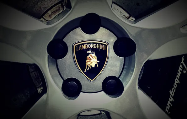 Картинка Lamborghini, диск, литье