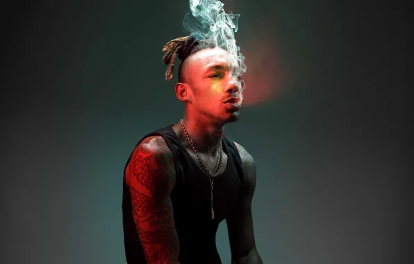 Music, black, smoke, trip-hop, tricky