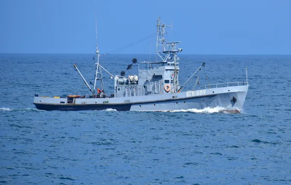 Катер, Черное море, гидрограф