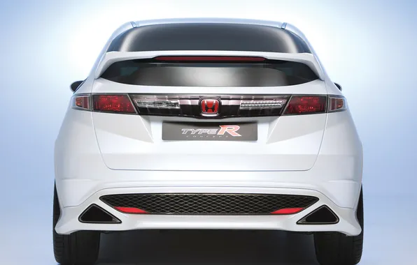 Concept, купе, 2006, концепт-кар, Honda, Civic Type-R, Honda Civic Type-R Concept