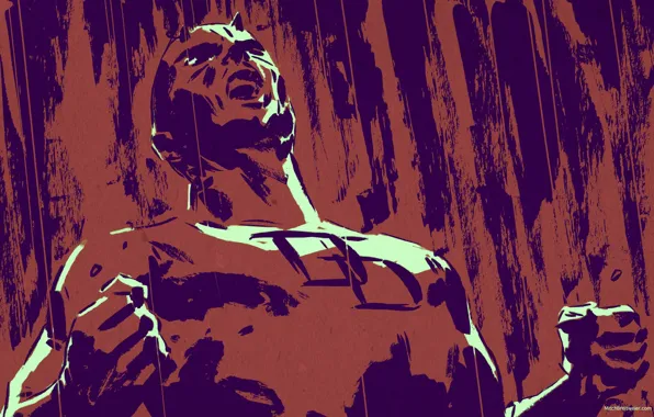 Красный, костюм, Daredevil, Сорвиголова