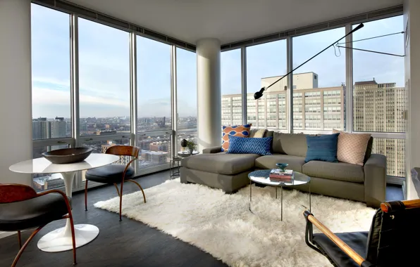 Luxury, metropolis, apartments