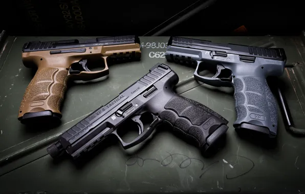 Фон, пистолеты, Tactical, HK VP9