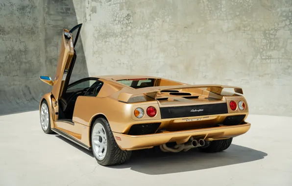 Lamborghini, ламбо, Diablo, задок, ламбо двери, Lamborghini Diablo VT 6.0 SE