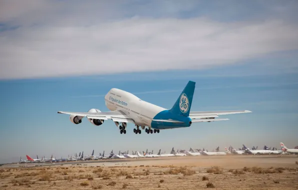Самолет, Взлет, Boeing 777X, General Electric GE9X
