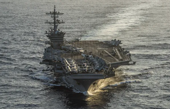 Море, авианосец, USS, Carl Vinson, (CVN 70)