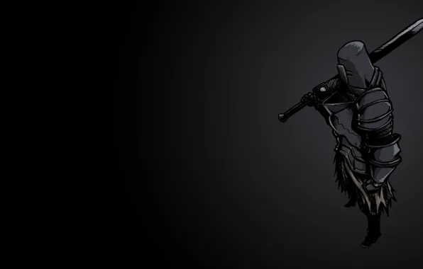 Минимализм, тёмные души, Dark souls, Таркус железный