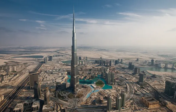 Дубаи, Burj Dubai, Дубайская башня