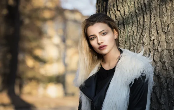 Взгляд, лицо, модель, Ilaria