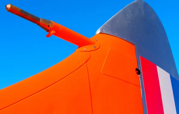Картинка истребитель, British Vampire Jet, вертикальный стабилизатор