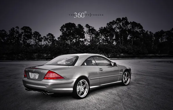 Картинка 360 forged, HD wallpapers, мерс купе, CL 65 обои, mercedes CL 65 AMG