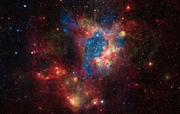 Картинка галактика, БМО, LMC, Большое Магелланово Облако