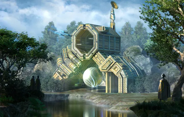 Сооружение, объект, водоём, аборигены, Sanctuary