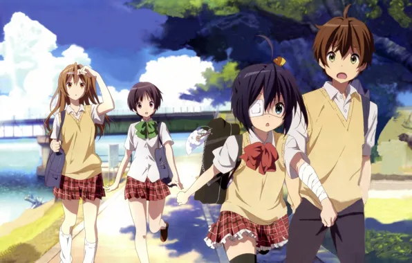 Chuunibyou Demo Koi ga Shitai!, Takanashi Rikka, Чудачество любви не помеха, Синдром восьмиклассника, Nibutani Shinka, …
