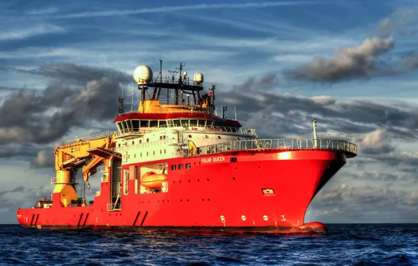 HDR, Океан, Море, Судно, Vessel, Offshore, Offshore Supply Ship, Supply Ship