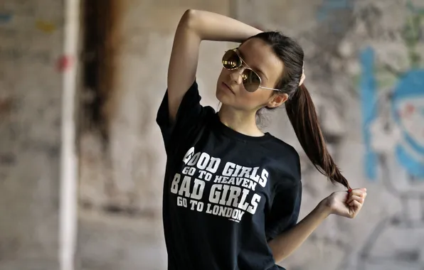 Картинка девушка, модель, очки, Taty Toderaş