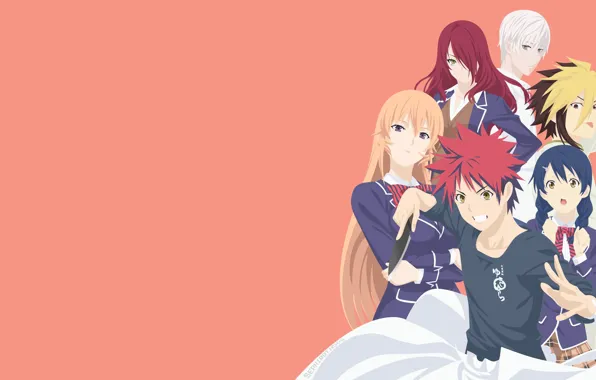 Anime, manga, japonese, Shokugeki no Souma, Food Wars