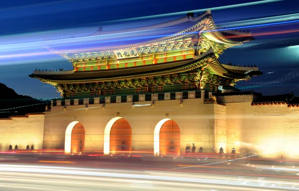 South Korea, Seoul, Gyeongbokgung Palace